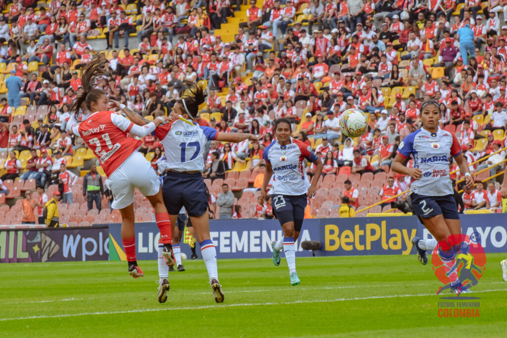 Tomada en partido Santa Fe vs Medellín